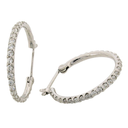 E0013-AG Earrings 1.8mm Brilliant