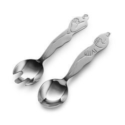 SALAD SERVERS SMALL - wo/man