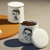 CANISTER WITH LID - it's hot