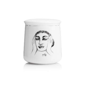 CANISTER WITH LID - it's hot