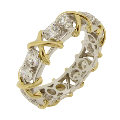 1121-AGY Ring full eternity band