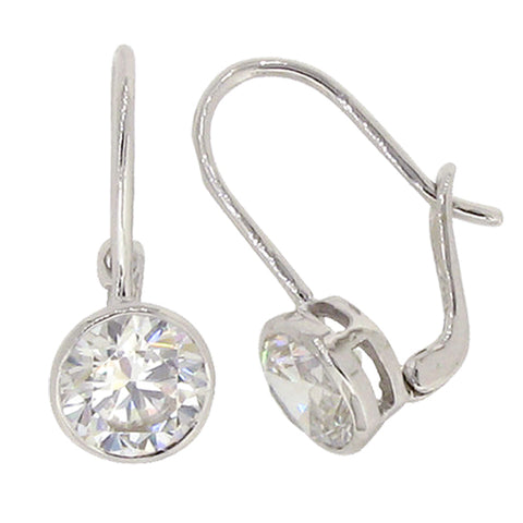 403-AG Earrings 2ct Brilliant