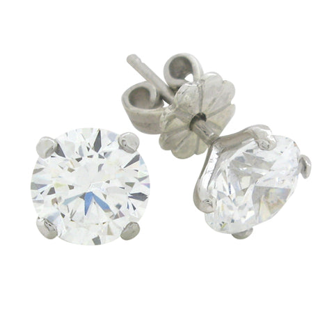 E0255-AG Earrings 2ct Brilliant