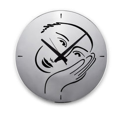 WALL CLOCK LARGE - let's face it!