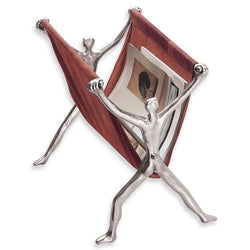 MAGAZINE HOLDER - man with RED leather *reduced price* - AED1,320.00
